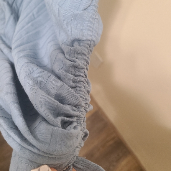 Blue Shien Fitted Dress - Picture 3 of 4